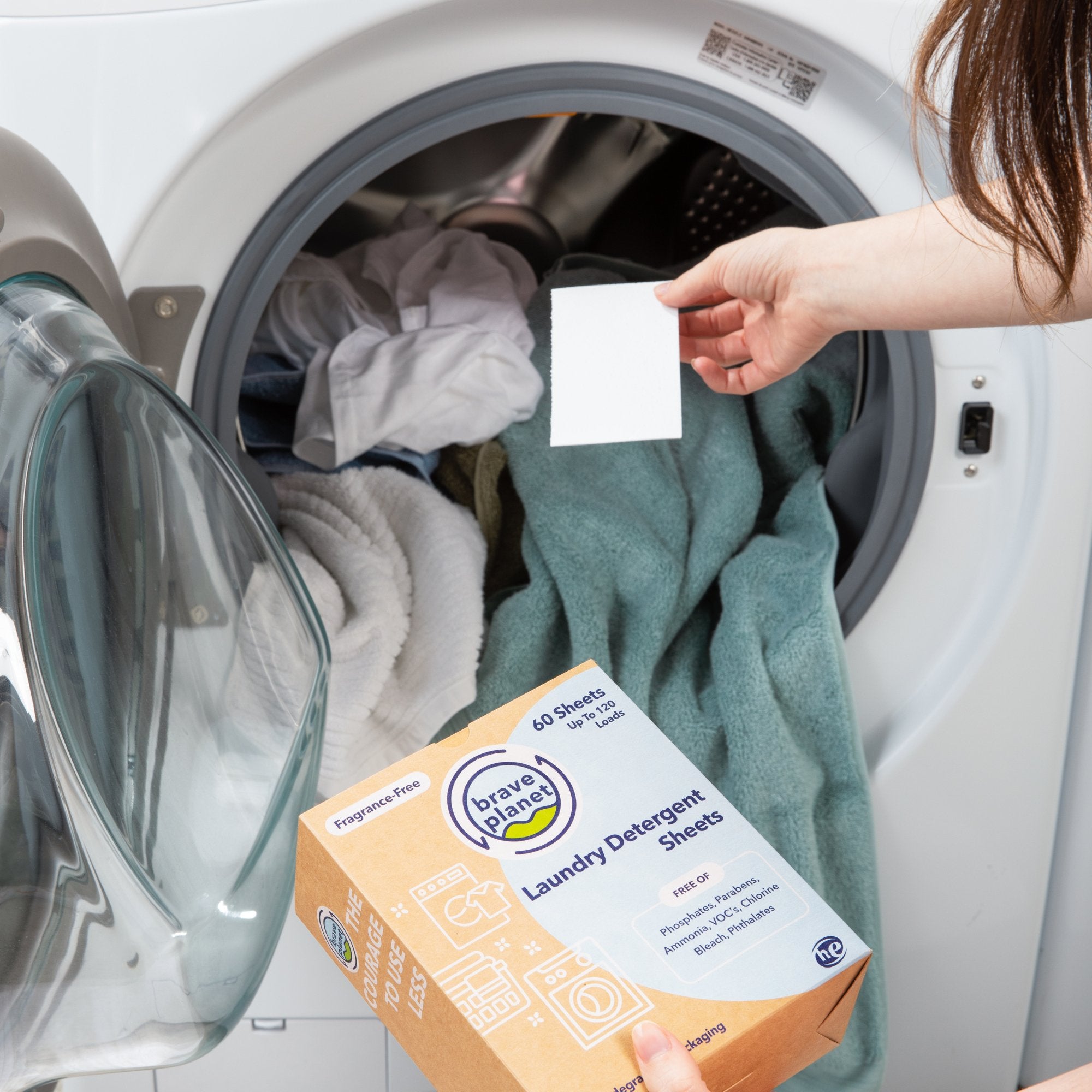 Laundry Detergent Sheets - Fragrance-Free - Shop Brave Planet