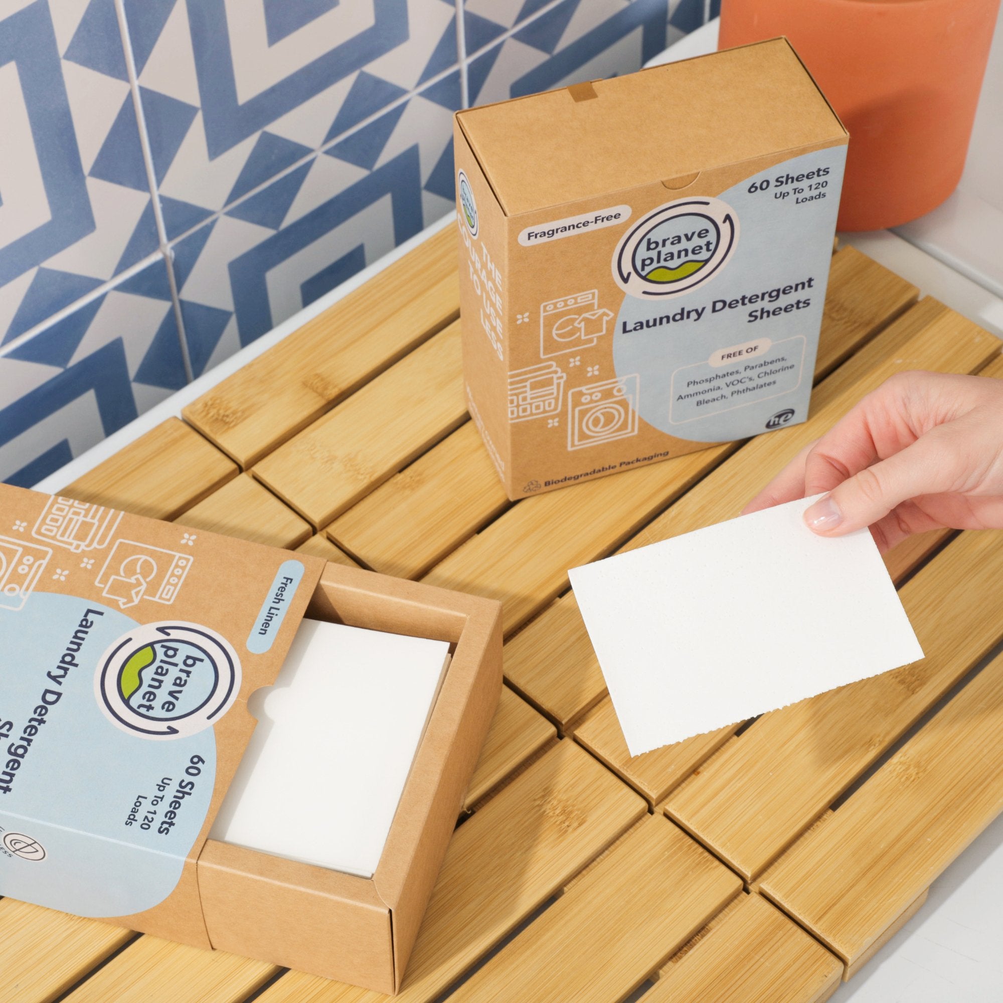 Laundry Detergent Sheets - Fragrance-Free - Shop Brave Planet