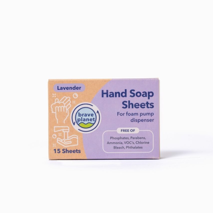 Hand Soap Sheets - Lavender Scent - Shop Brave Planet