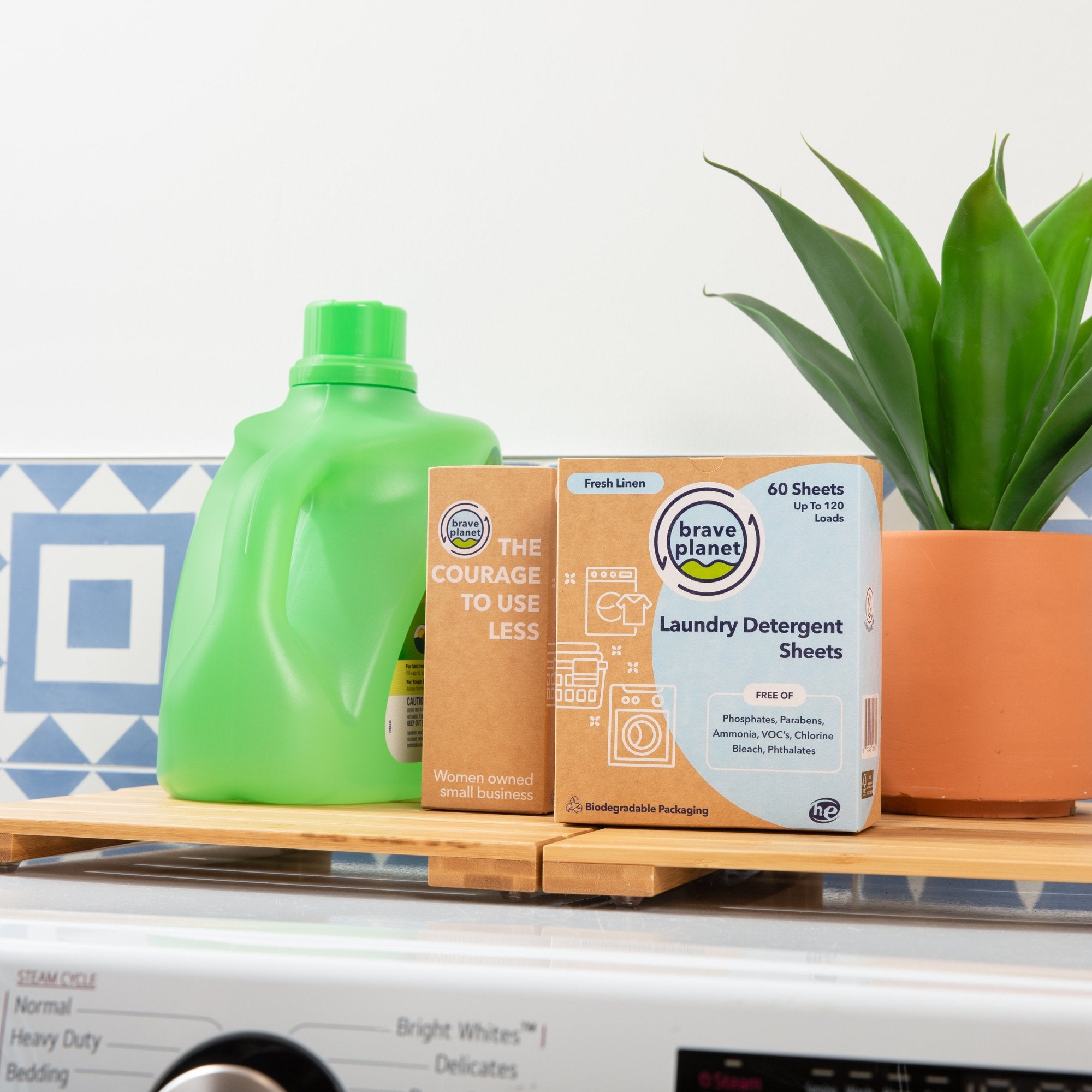 Laundry Detergent Sheets - Fragrance-Free - Shop Brave Planet
